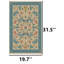 Tapis botanique et naturel Natural
