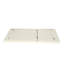 Coussin d'extérieur - couleur eau, crème, l 27,75 po x P 77,02 H 3,98 po, rembourrage en mousse