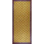 Yellow Gold Color Antique Tribal Geometric Cotton Dhurrie Wide Gallery Rug