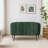50" W Chenille Upholstered Channel Tufted Loveseat-1660579596