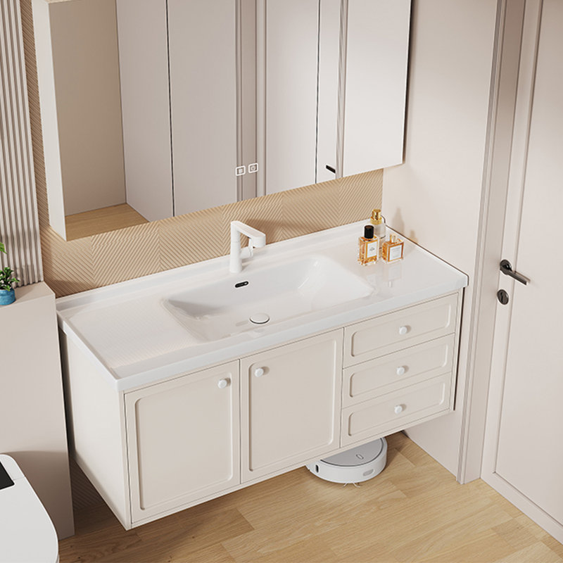 Armoire de salle de bain de luxe à lumière française