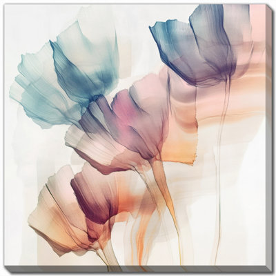 Art mural sur toile Sheer Petals II