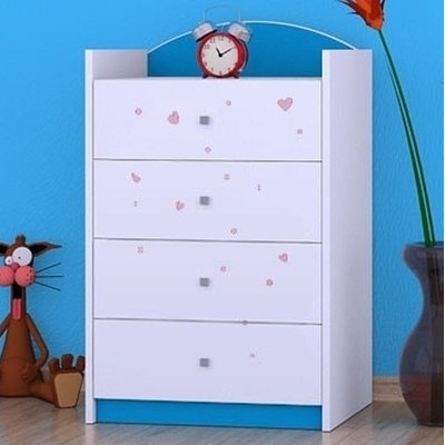 Nevins Kids 4 - Drawer Chest