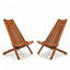 Ensemble de 2 chaises longues pliantes-133527286
