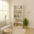 5-Tier Bookshelves Storage Cabinet White