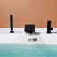 1 Handle Deck Waterfall Faucet with Diverter-110475804