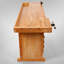 Établi à 9 tiroirs avec bloc de boucher robuste avec beaucoup de rangement et fabrication en bois d'hévéa durable
