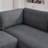 Arieya Upholstered L-Shaped Sectional-90465713-90465716