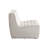 Marshall Scooped Seat Armless Chair In Sand Fabric