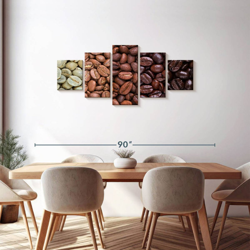 Grades de café torréfié, H 30 po x l 68 po
