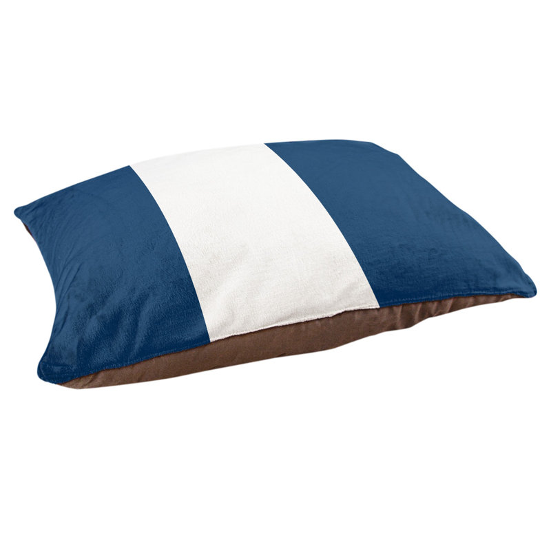 Coussin California, Grand (l 40 po x P 30 po x H 6,5 po), Bleu