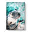 Cute Koala Bear in Abstract - Wrapped Canvas-55314989