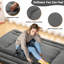 Matelas confortable pour lit de tatami japonais en mousse à haute densité - Lit futon escamotable pliable pleine grandeur, peu encombrant pour la maison, la chambre d'amis, le dortoir, le véhicule récréatif, le camping - gris foncé, complet 54 * 80 po-549737952
