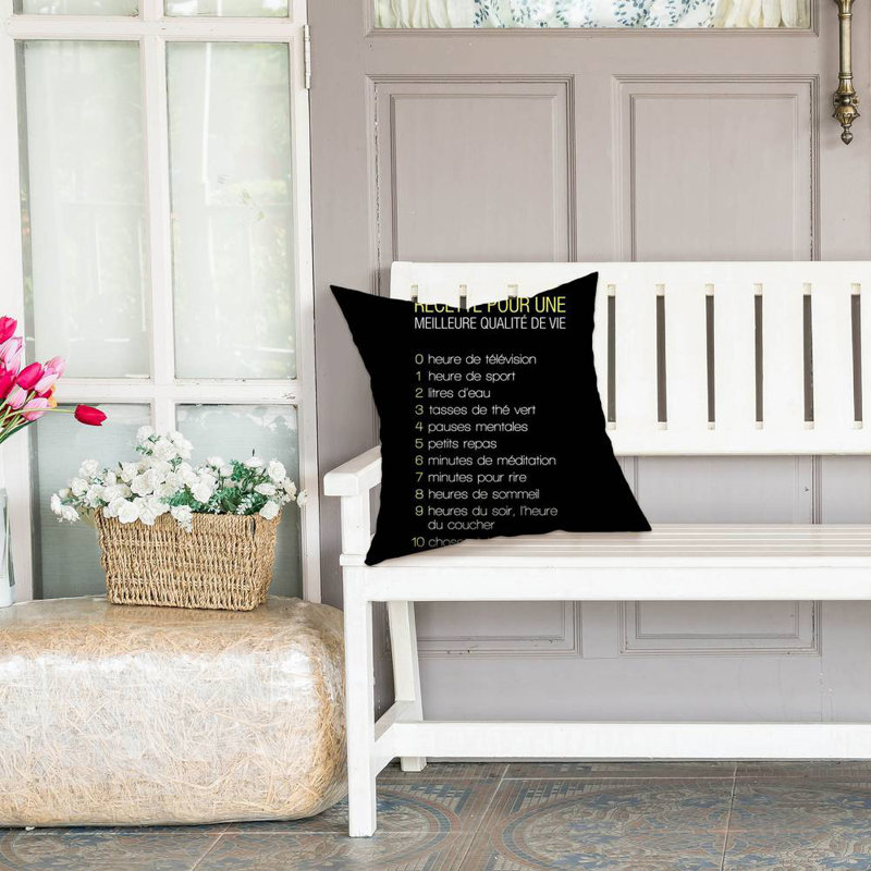 Outdoor Pillow Cover