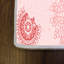 Tapis rose en polyester tissé à la main Hubbard-1507566772