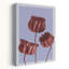 Art mural abstrait de fleurs de coquelicot botaniques abstraites minimalistes-129092810