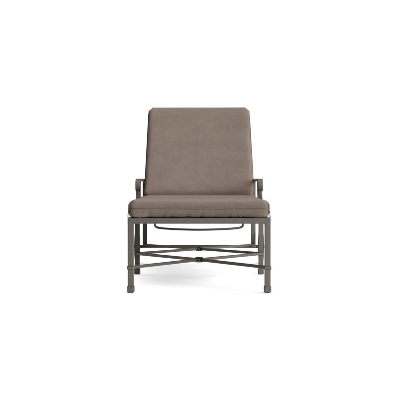 Venetian Outdoor Chaise Lounge, Fusion Natural, Mica