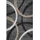 Modern Wave Curve Machine Washable Area Rug in Black
