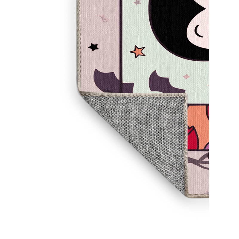 Tapis de Noël lavable The Holiday Aisle®, Rectangulaire 2 pi x 3 pi
