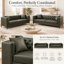 Castiglione Upholstered 83.5 " Fabric Sofa-521721731