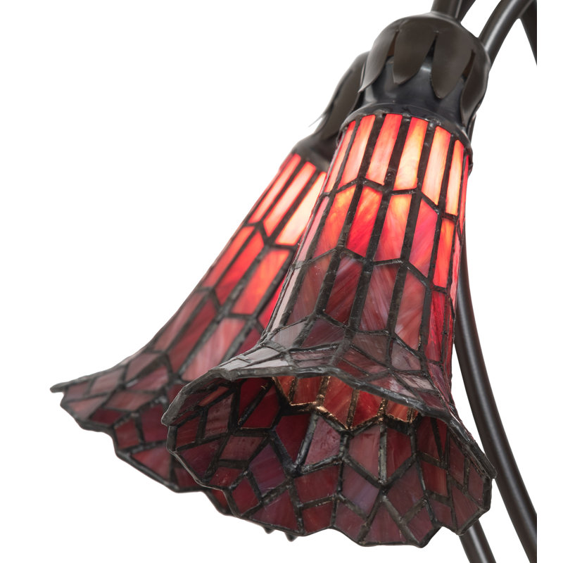 Table Lamp, Red