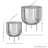 Shirelle Handmade Metal Pot Planter