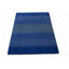 Tapis bleu en laine noué à la main Farhana 4 x 6 pi