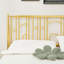 Structure de grand lit plateforme en métal avec tête de lit en fer, aucun sommier nécessaire, capacité de 800 lb, or pour chambre d'amis
