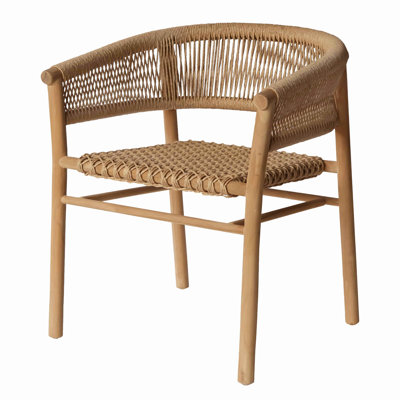 Chaise de patio en teck Calais