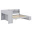Daybed with Storage Shelves, Shoe Cabinet & Built-in USB Charging Ports-521872920