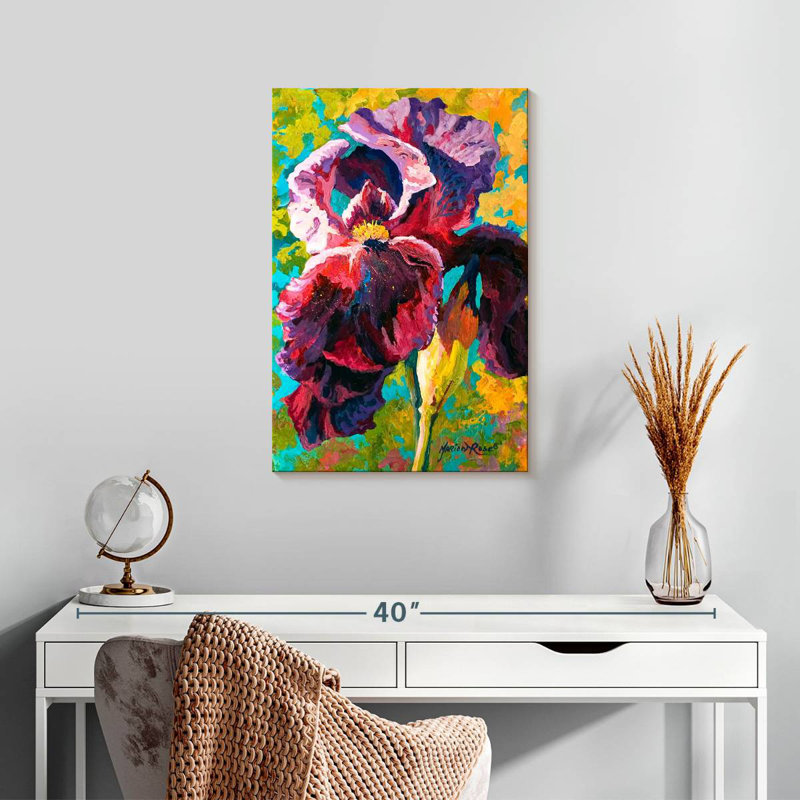 Iris Study I, 24" H x 16" W