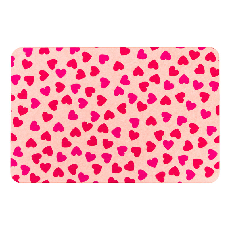 Non-Slip Bath Mat, Pink