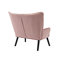 Fauteuil capitonné de 40,16 po de largeur et demi-1959019487