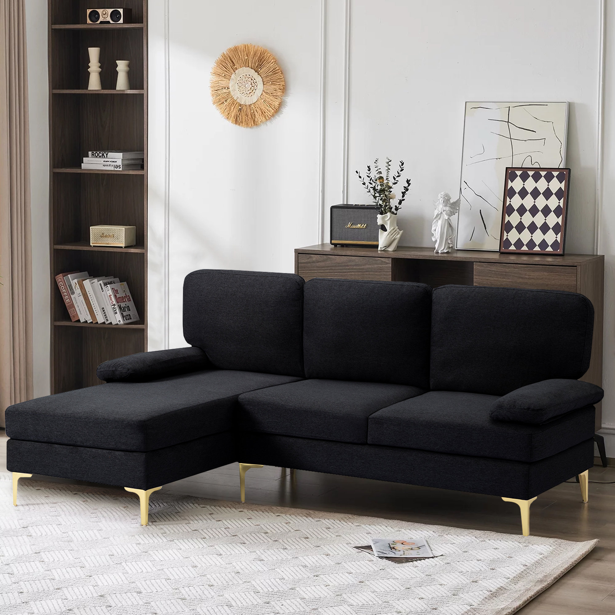 Mercer41 Tynique Upholstered Sectional | Wayfair