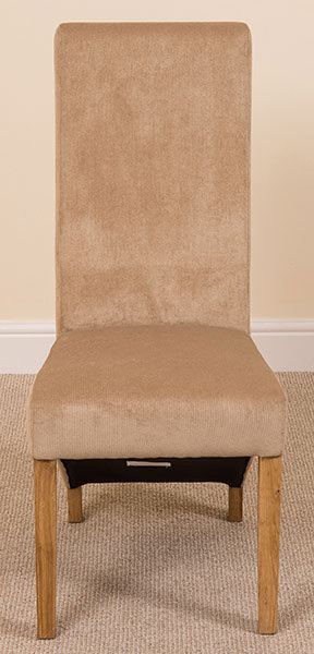Millicent 48cm H Upholstered Side Chair, Beige