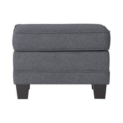 26" Upholstered Rectangle Ottoman - Jitterbug