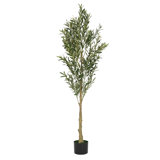 Olivier artificiel 71 po avec pot et branches réglables Ricky