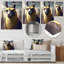 Décoration murale en métal «Llama Gangster In NYC»-87837324