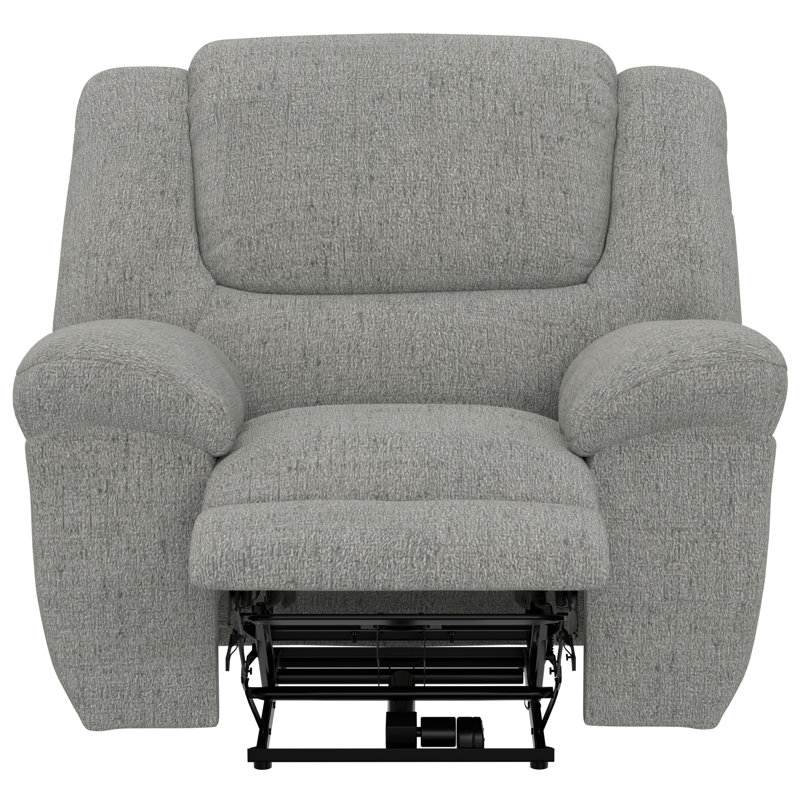 Fauteuil inclinable et pivotant Veria, Gris/beige, Power 