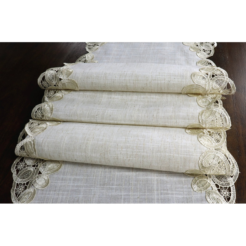 Orono Solid Color Table Runner, 90" x 16"