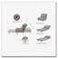 Fauteuil d'appoint rembourré convertible-784433058