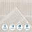 Blue Nile Mills Viscose Cotton Blend Bath Sheet Set - Checkered Texture - Quick-Dry, Fade-Resistant-118914794