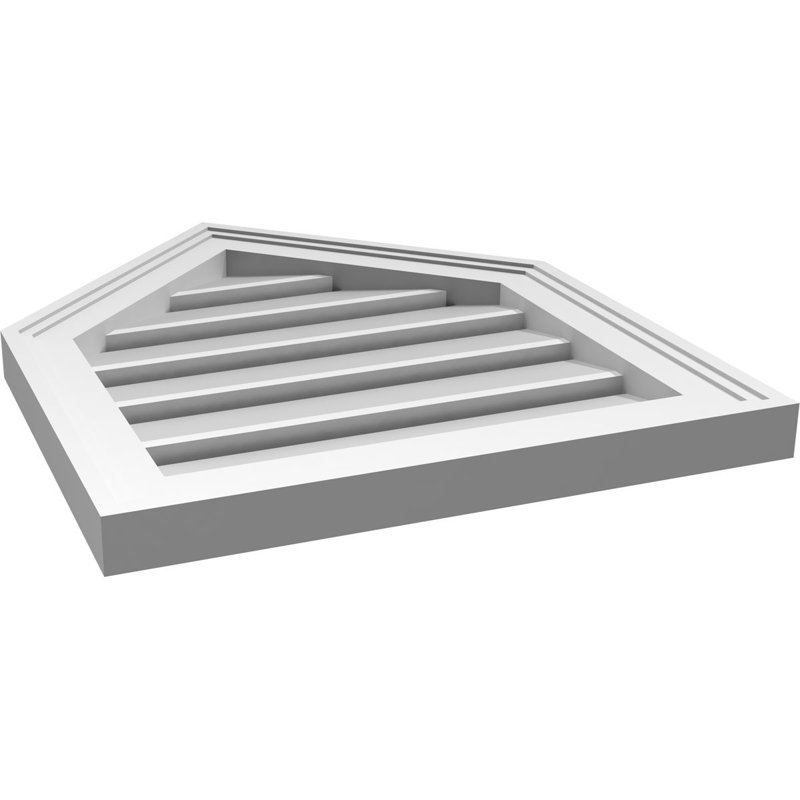 Bouche à pignon en uréthane fonctionnel Signature, H 42 po x l 14 po x P 1,5 po