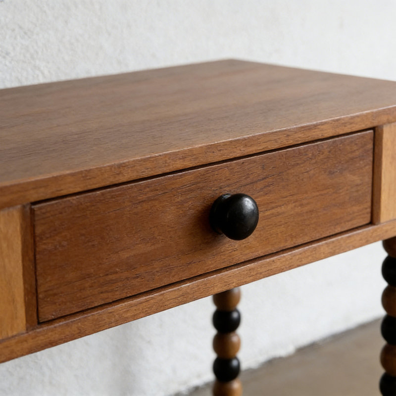 Console artistique en bois de style français