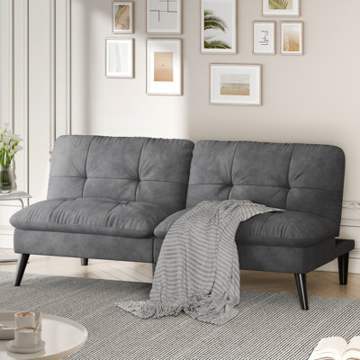60.2'' Convertible Futon Sofa Bed