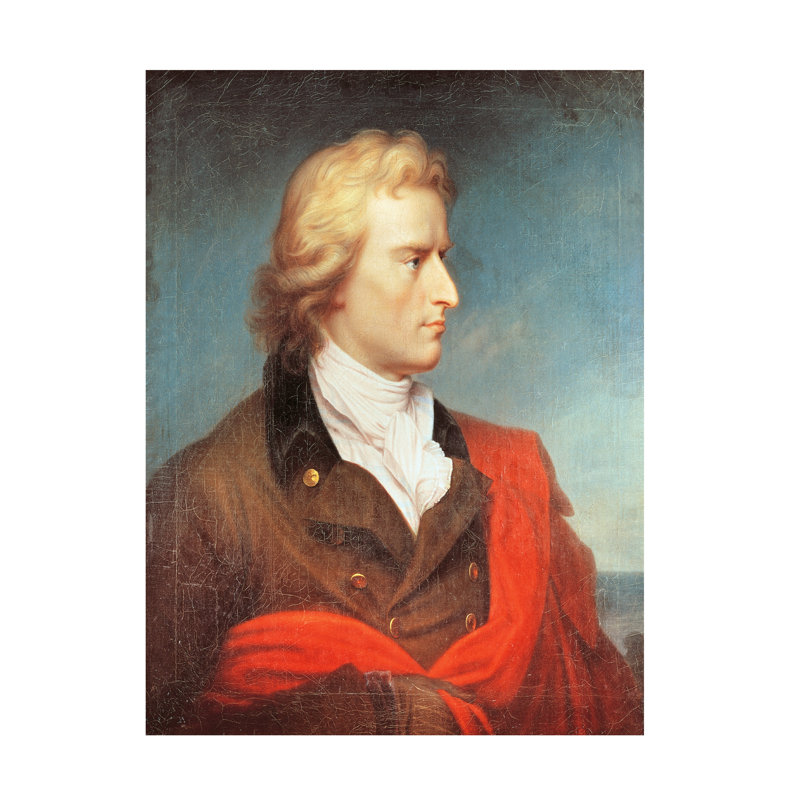 Art sur toile, Franz Gerhard Von Kugelgen, H 19 po x l 14 po