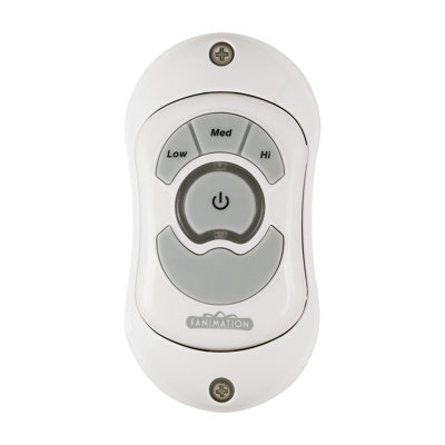 Old Havana Ceiling Fan Remote Control - White