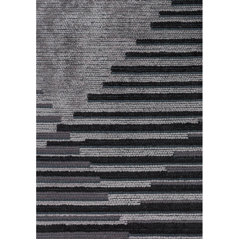 Contemporain à grand losange géométrique asymétrique, Rectangle 6 pi 7 po x 8 pi 3 po