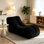 Fauteuil à billes Creative pour adultes rempli d'une éponge de haute qualité qui est dodue et élastique s'adaptant aux courbes du corps humain et offrant un soutien doux au corps