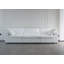 Canapé modulaire surdimensionné surdimensionné en nuage, canapé 3 places rembourré en duvet 120 po